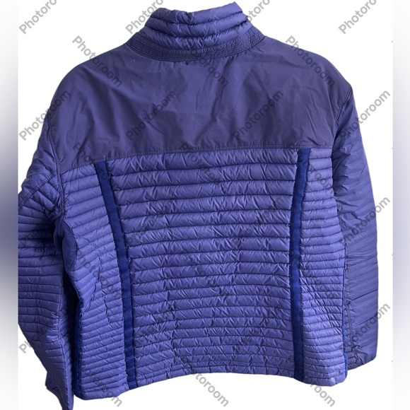KUHL Projectkt Spyfire Goose Down Jacket Coat Purple Puffer Size XL - Picture 3 of 12